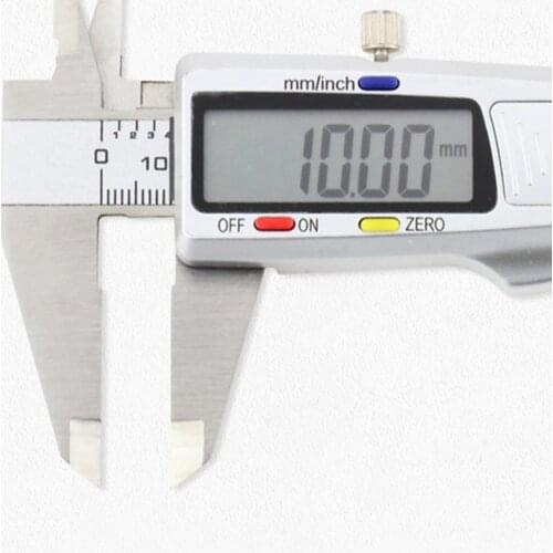 0.01mm Electronic Digital Ruler High Precision 0-150mm Vernier Caliper Straight Ruler Measuring Tool Solar Design