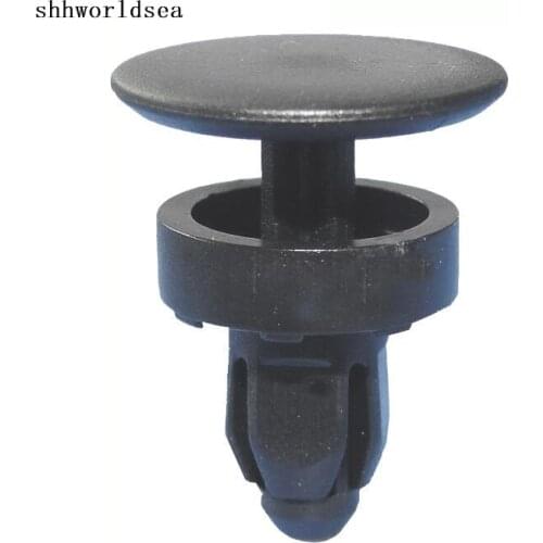 Shhworldsea 100pcs car clip and fasteners push type retainer for honda 1990-on 91508-SR3-000