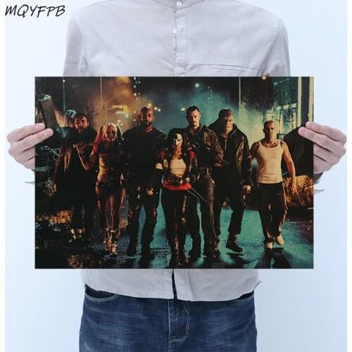 Movies Kraft Paper Wall Sticker Poster Decoration Painting Household Products 50.5x3cm