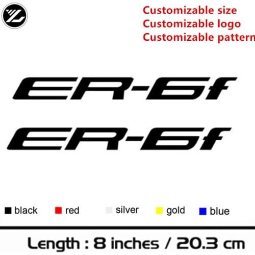 Motorcycle sticker body model sticker helmet wind sticker personality Fuel tank sticker for Kawasaki ER6F ER 6F er-6f