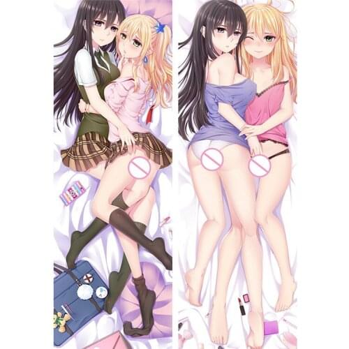 Japanese Anime Citrus anime dakimakura cover Yuzu Aihara Mei Aihara anime hugging pillowcase