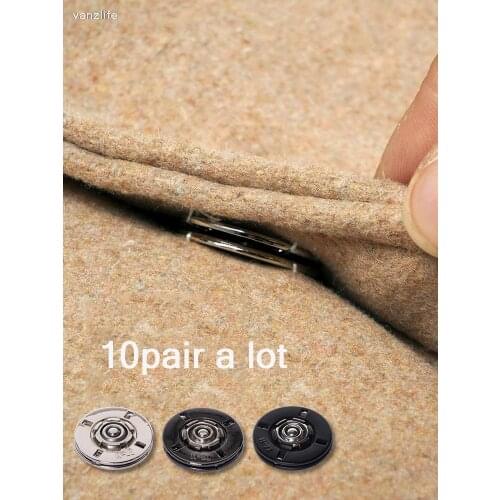 Invisible concealed buttonProtection against exposure anti-failure button waist waist artifact clothes spare press shirt button