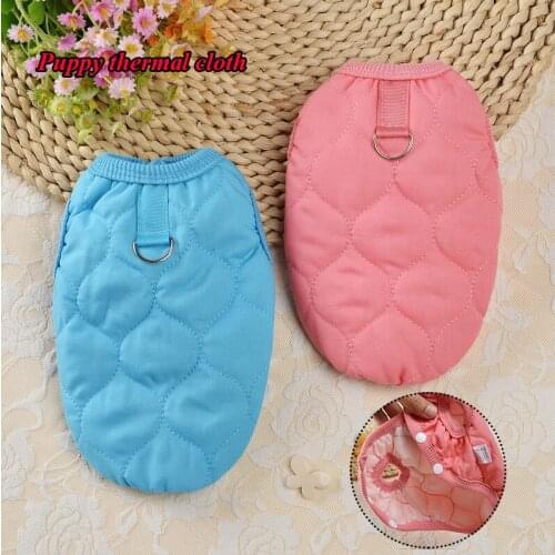 New Warm Dog Clothes Autumn Winter Soft Small Dogs Coat Geometric Plaid Jacquard Velvet Thick Chihuahua Jacket Coat Pet Clothing