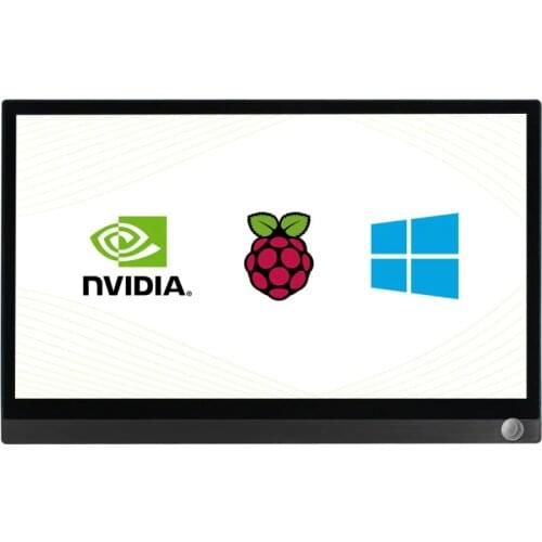 Raspberry Pi 12.5inch Universal Portable Touch Monitor with HDMI/Type-C Port 1920×1080 Full HD IPS Screen