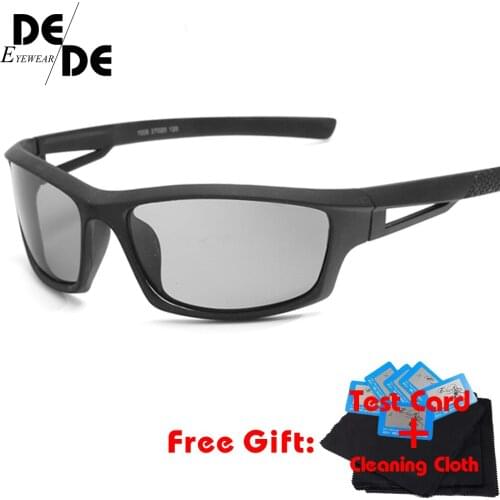 2019 Classic Driving Photochromic Sunglasses Men Polarized Chameleon Discoloration Sun glasses for men Anti-glare Goggles