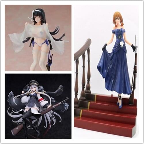 Girls Frontline Springfield Queen Under 95 Swimsuit Anime Mauser KAR98K PVC Action Figure Sexy Girls Figure Collectible Model