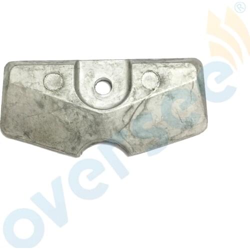 OVERSEE 6L5-45251-03 2/2.5/3/4/5/6HP Fit For Yamaha Outboard Lower Unit Gearbox Anode 6L5-45251