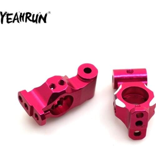 YEAHRUN 2PCS Aluminum Rear Knuckle Arms Upright Steering for 1:10 RC Rock Crawler SAKURA D4 AWD Drift Racing Car