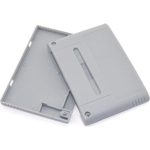 10 PCS a lot High quality16 bit Game Cartridge Replacement Plastic Shell for Nintendo For S-N-E-S game Console (JP EU Version )