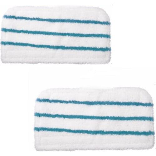 2Pcs Suitable for Baide Steam Mop FSM1610 1630 13E5 1300 1321 13151 Cleanable and Reusable Microfiber Steam Mop Head Pad