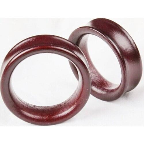 2Pcs Choose New Size Wood Flesh Tunnel Plugs Expanders Fashion Earrings Stretchers Punk Body Piercing Wood Jewelry
