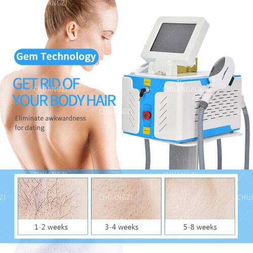 2021 2 In 1 Multifunction 2 In 1 IPL OPT SHR Hair Removal Beauty Machine Price Newest Skin Rejuvenation