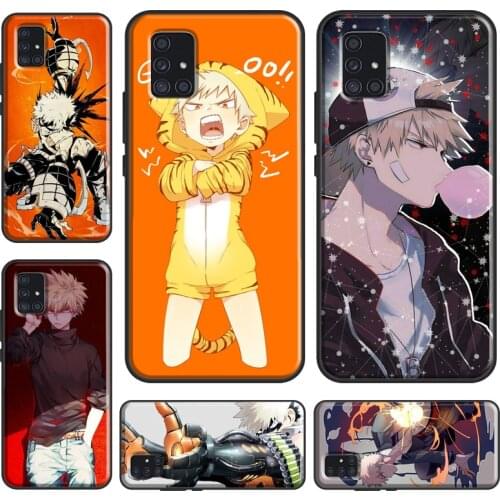 Katsuki Bakugo My Hero Academia Case For Samsung Galaxy A21S A20e A11 A31 M31 M30S A10 A20 A40 A50 A70 A51 A71 Coque