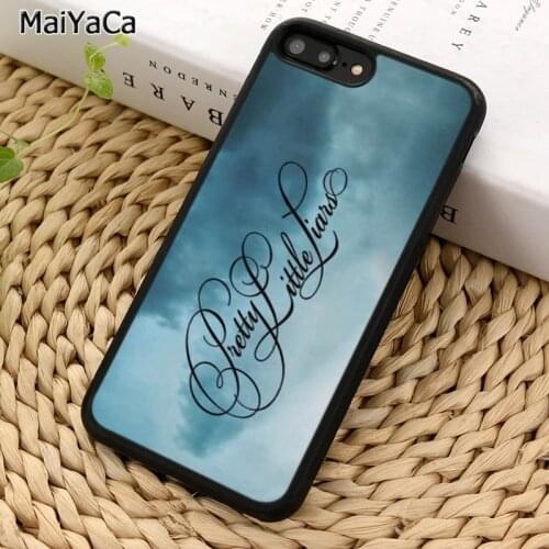 MaiYaCa Pretty Little Liars The Sky Words Phone Case For iPhone 5 6 7 8 plus 11 12 Pro X XR XS Max Samsung Galaxy S7 S8 S9 S10