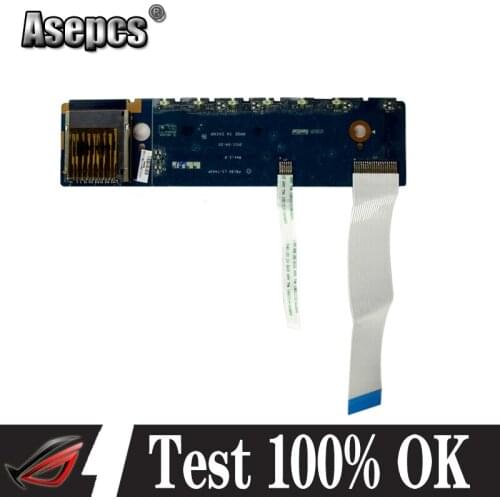 For Asus K93SV K93SM K93S K93 X93S X93SM X93SV LA-7441P Switch button power board