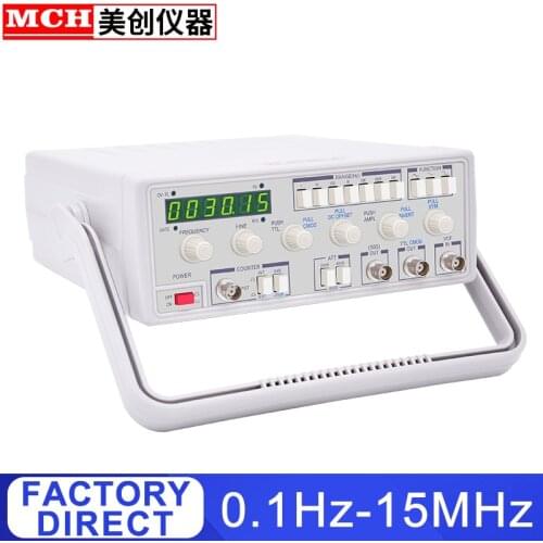 MCH Function Signal Generator Sine Wave Square Wave Sawtooth Wave 15MHZ