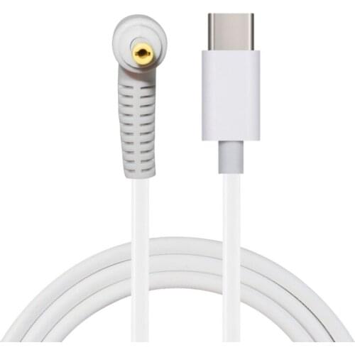 Huiyuan DC USB Type C to 4.0 x 1.7mm Male Plug Jack 20V Laptop Charging Cable Cord Dc Power Adapter Connector Fit for Lenovo