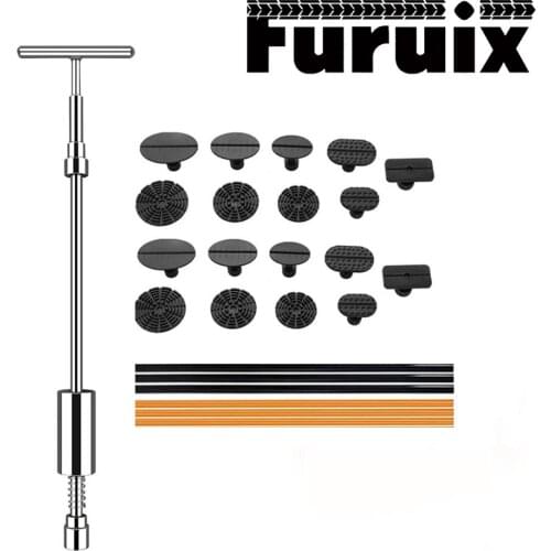 Car Body Slide Hammer Puller Tabs Paintless Dent Repair Tool Kit Bit-Repair Parts for Auto Dent Door Ding Hail Dent Remover