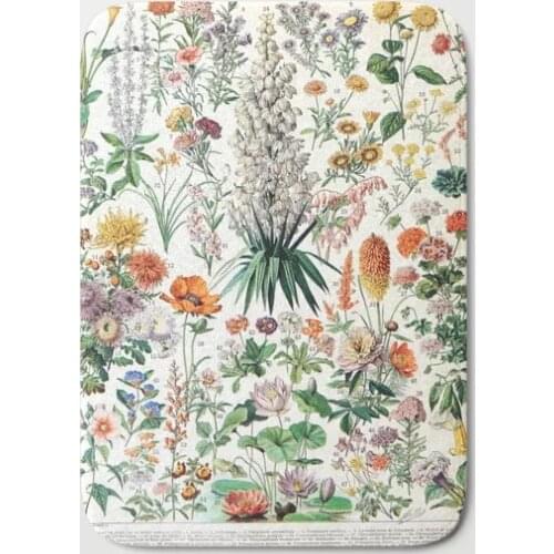 HOT Bathroom Rugs Adolphe Millot Bath Mat Flannel Absorbent Non Slip Doormat for Entrance Door