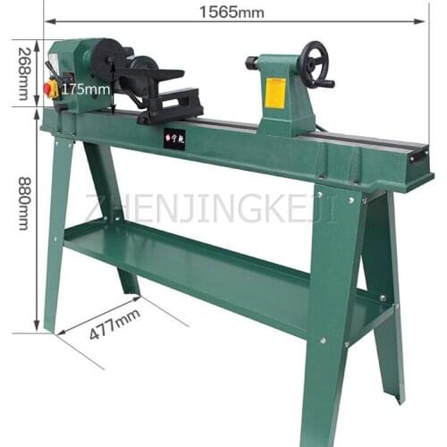 Miniature Woodworking Lathe Home Multifunction Vertical Wood Rotating Machine 220V Small Electric High Precision Polisher Tools