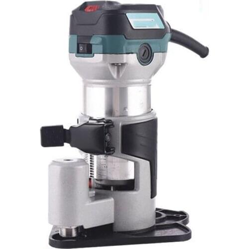 ML-59118 Woodworking Electric Trimming Machine Cutting Slotting Machine 220V Slot Hole Cutting Wood Engraving Machine