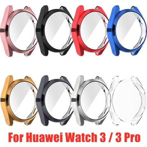 100PCS Soft Case for Huawei Watch 3/3 Pro Cover Thin TPU Bumper Lightweight Case Protection Sport Shell for Huawei Watch 3 Pro