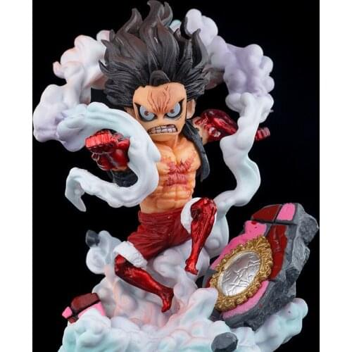 One Piece Luffy GK Four Gear Snake Man Luffy Figure 14CM Action Figure Model Toy