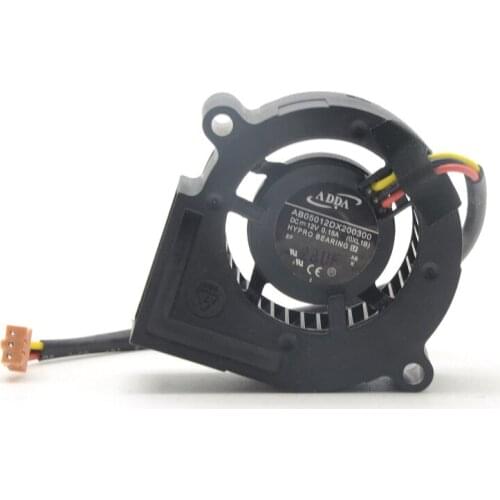 Original ADDA AB05012DX200300 DC / 12V 0.15A Blower cooling fan for projector