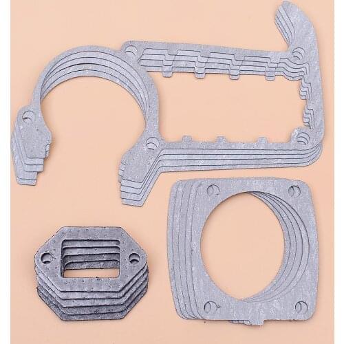5 Set Crankcase Cylinder Muffler Gasket Set For Stihl MS361 MS341 MS 361 MS 341 Chainsaw 1135 007 1050, 9640 003 1560