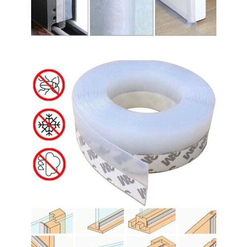 Mobee Durable Practical Convenient Door Window Wind Cutter Ribbon Band Wind Blocker Length: 3 Meters Width: 3 Cm