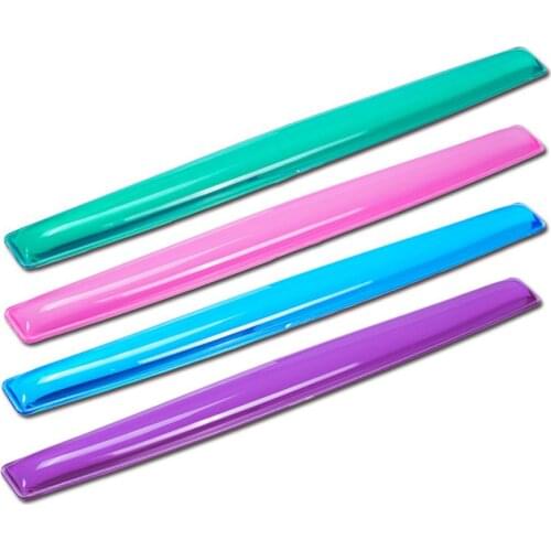 Clear Silicone Mouse Pad Laptop Computer Keyboard Wrist Pad Office Desk Hand Rest Support fallout коврик для мыши аниме