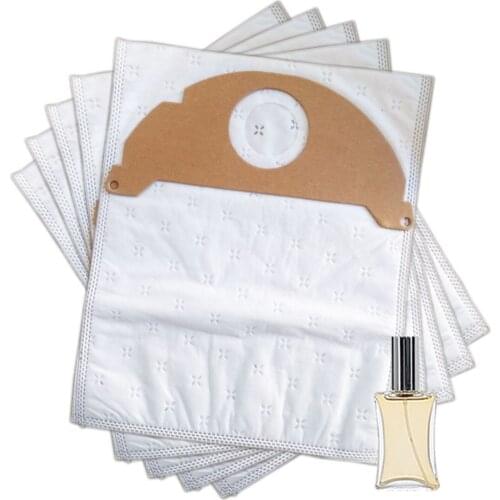 Vacuum Cleaner Dust Bag Compatible Brand Model Karcher WD 2 Broom Synthetic Dust Bag (5 Pieces) HT-TT0044-9