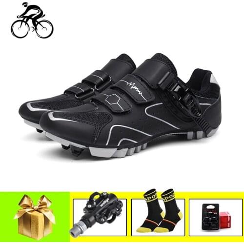 Sapatilha Ciclismo Mtb Men Women Mountain Bike Sneakers Breathable Self-locking Cycling Shoes Women Professional Racing Sport