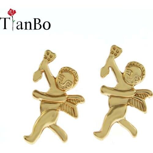 TianBo angel Small Arrow Stud Earrings for Women Tiny Arrow Earrings Fashion Jewelry Earings Earring oorbellen pendientes