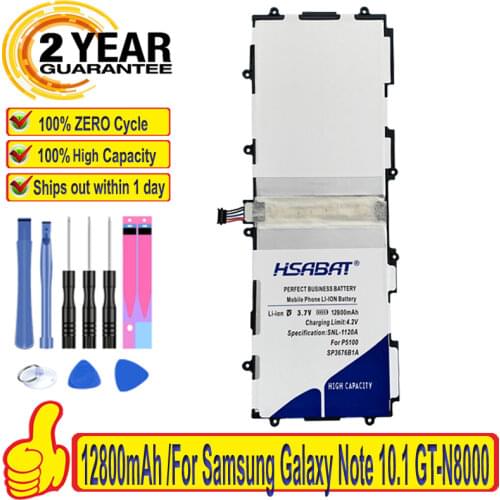 Top Brand 100% New 11500mAh Battery for Samsung Galaxy Note 10.1 GT-N8000 N8005 GT-N8010 N8013 N8020 P7500 GT-P7510 P5100 P5113