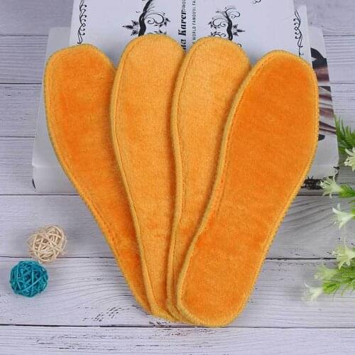 Thickened sheep plus velvet insole for men and women universal warm insole