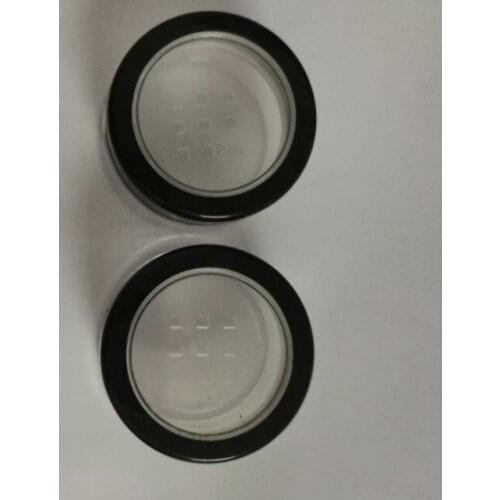 10g portable loose powder jar with rotating twist up sifter powder container tins for cosmetic makeup LX5581