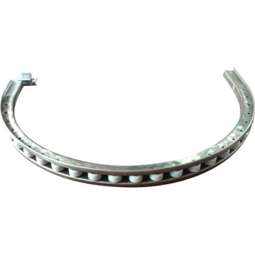 1737522602 RHS 1737522601 LHS Escalator Handrail Guide Rail Curve St.304 25 Rollers Use for FT845