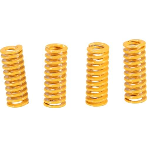 Aibecy 4pcs Upgrade Heated Bed Die Spring Compression Spring Length 20mm OD 8mm ID 4mm Compatible with Anet A8 ET4 ET5 Creality