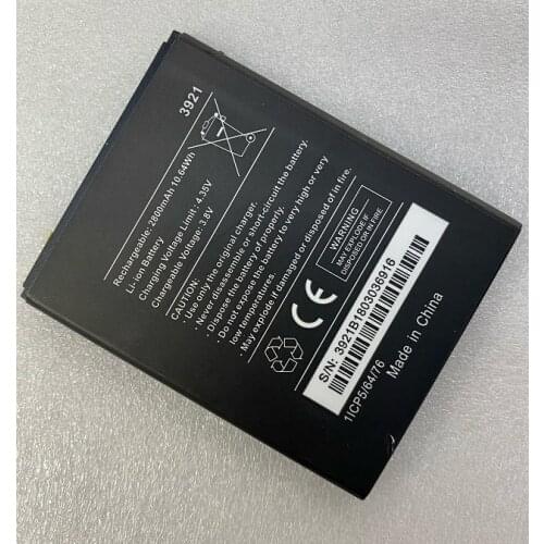 HUSHITONG New Battery 2800mAh 3921 Li-Polymer Replacement Battery For Wiko Lenny 5 robby 2 / Wiko 3921 Mobile Phone Batteries