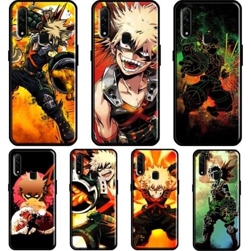 Bakugou My Hero Academia For OPPO A52 A72 Find X3 Pro Reno 2 Z A3S A5S A15 A83 A31 A53 A9 A5 2020 F5 F7 Phone Cover