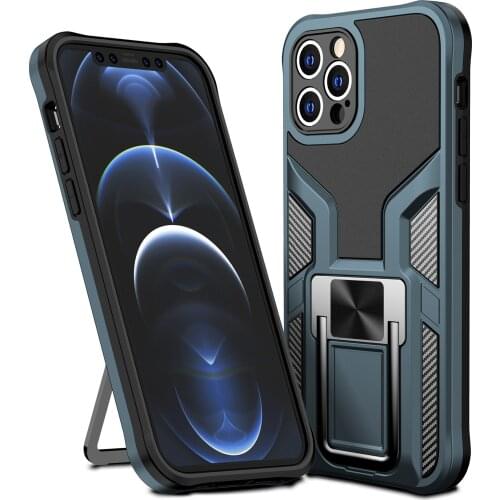For Apple iphone 12 11 Pro Max Case With Stand magnet Armor shockproof protect Back Cover Case For iphone XS Max XR 7 8 Plus SE2
