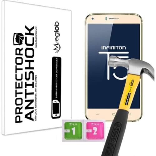 Screen protector Anti-Shock Anti-scratch Anti-Shatter compatible with Infiniton T5