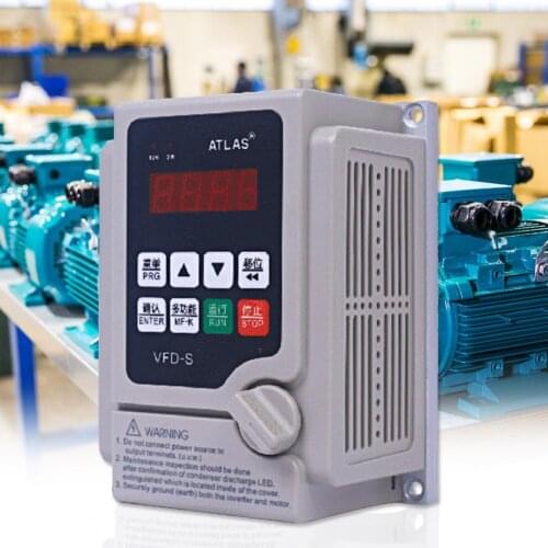 JLS-S-2S 220V 0.4/0.75/1.5/2.2/4kW Single Phase 3 Output Frequency Converter
