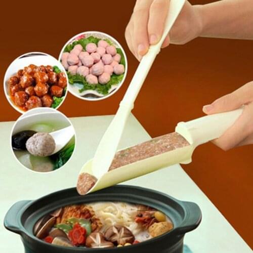 Kitchen Creative Meatball Cooker Home Meat Meatball Maker Fish Ball Processing Spoon DIY Meatball Maker Kitchen Gadgets