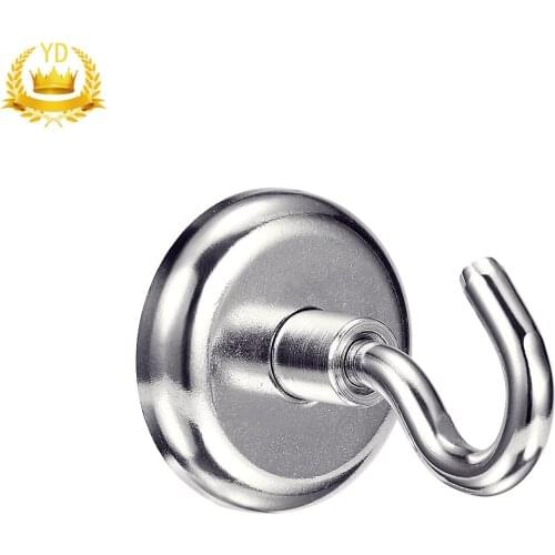 Magnetic Hooks Powerful Heavy Duty Neodymium Magnet Hanger Strong Magnetic Cup Hanging Hangers Key Coat Wall Hook