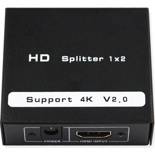 Mini 1 Input 2 Output 2.0 4K HDMI Switch Switcher HDMI 2.0 Splitter HDMI 2.0 Port