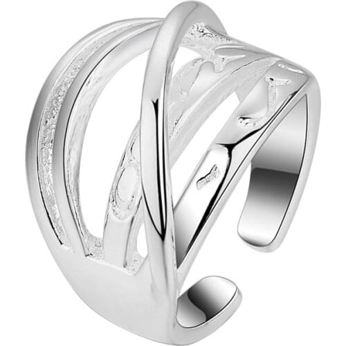 Wholesale SAY silver plated Fashion jewelry rings High quality nice WR-1219