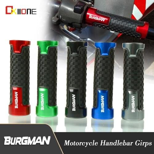 For SUZUKI Burgman AN 125 250 400 650 Motorcycle Handlebar Grips Handle Grip Handle bar AN200 AN250 AN400 AN650 Accessories