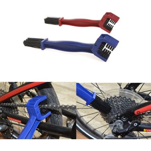 Knight Motorcycle Bike Chain Maintenance Cleaning Brush Cycle Brake Remover For Honda Yamaha KTM Kawasaki Suzuki BMW Blue Tools